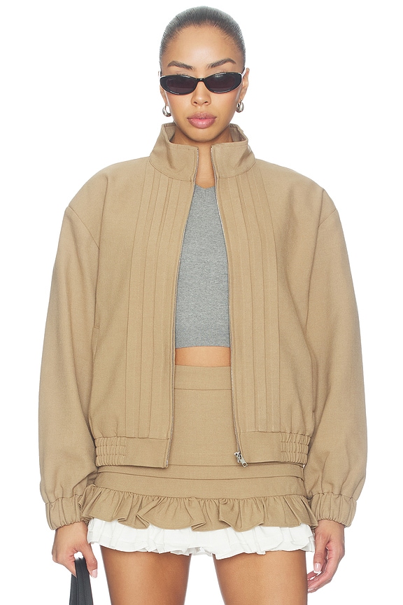 view 2 of 5 Dahlia Jacket in Tan