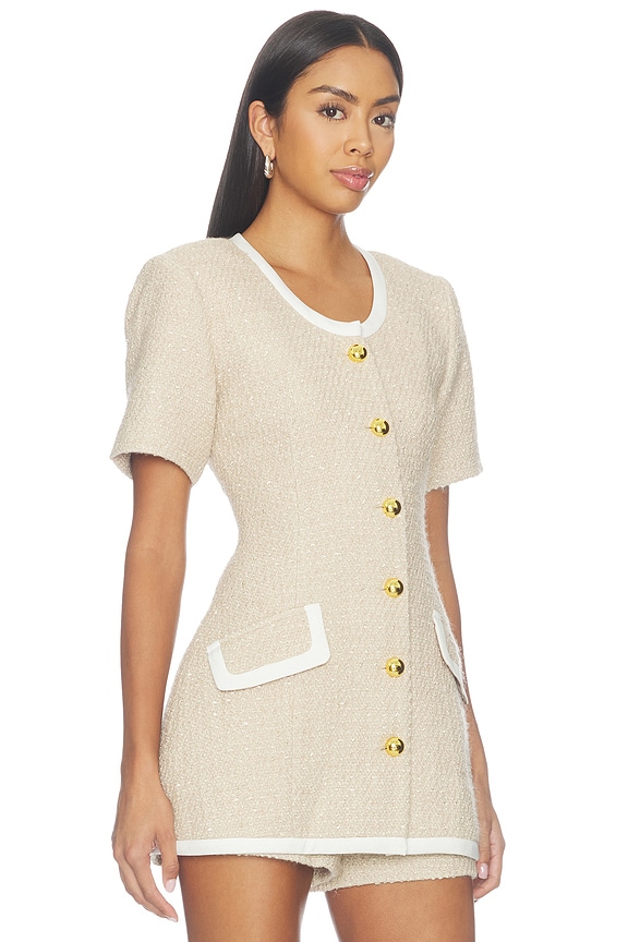view 2 of 5 Frances Jacket in Beige