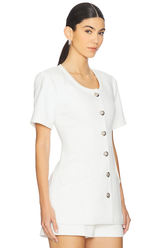 view 2 of 4 Frances Jacket in White