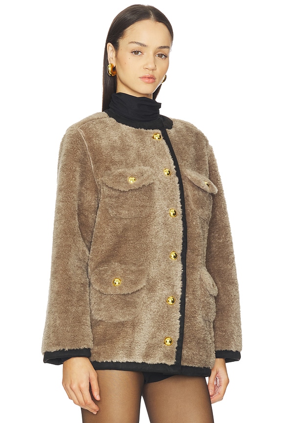 view 2 of 4 CHAQUETA ELODIE in Taupe