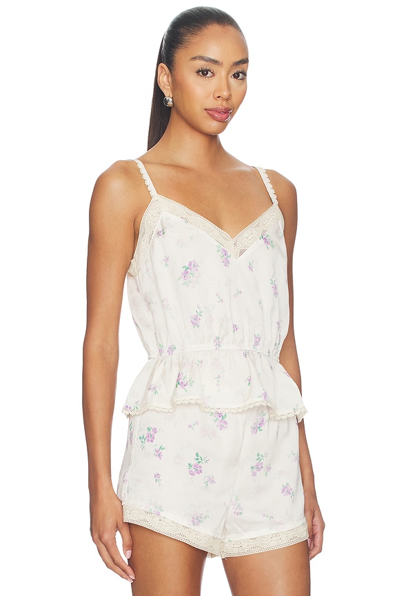 view 2 of 4 Jarvis Top in Blossom Print