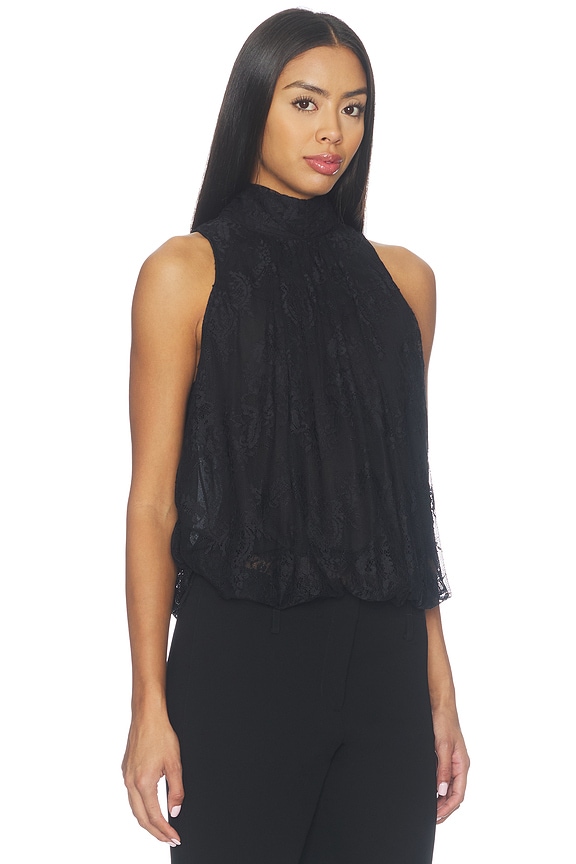 view 2 of 4 Octavia Top in Black