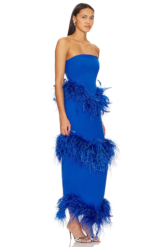 view 2 of 3 Frances Dress in Blue