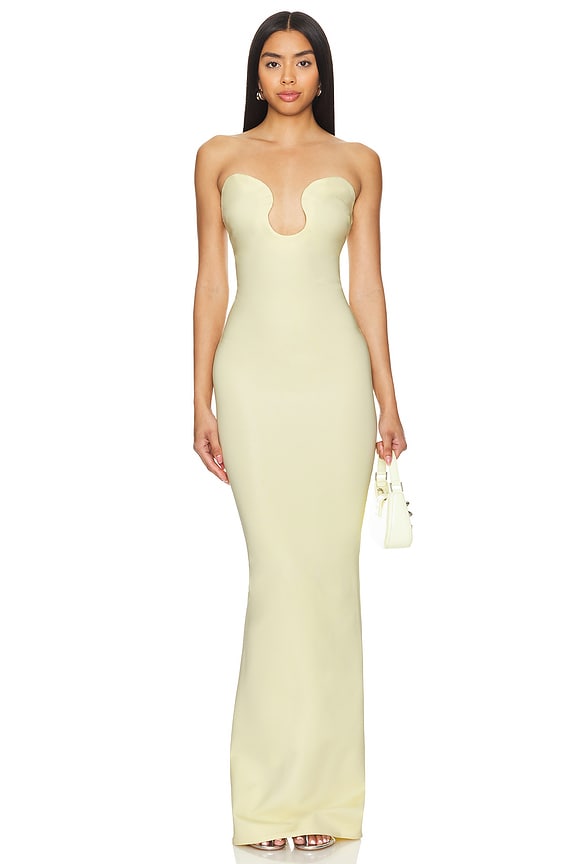 view 2 of 4 Jessica Dress in Butter Yellow