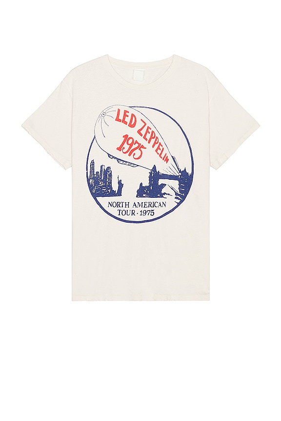 view 1 of 3 Led Zeppelin T-shirt in Vintage White