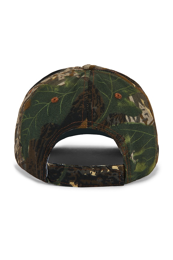 view 2 of 5 Metal Logo 5 Panel Hat in Camo
