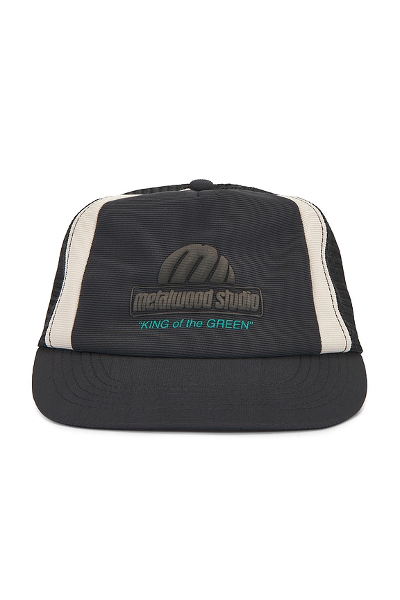 view 1 of 3 King Of The Greens Trucker Hat in Black