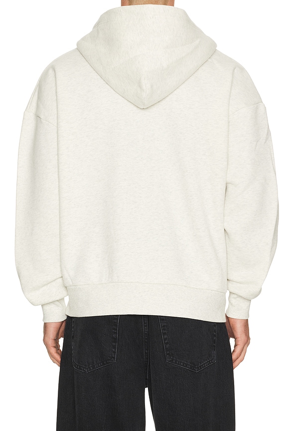 view 2 of 5 Cutie Zip Hooded Sweatshirt in Heather Grey