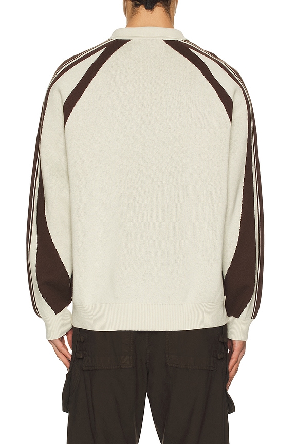 view 2 of 5 Knit Football Top in Cream