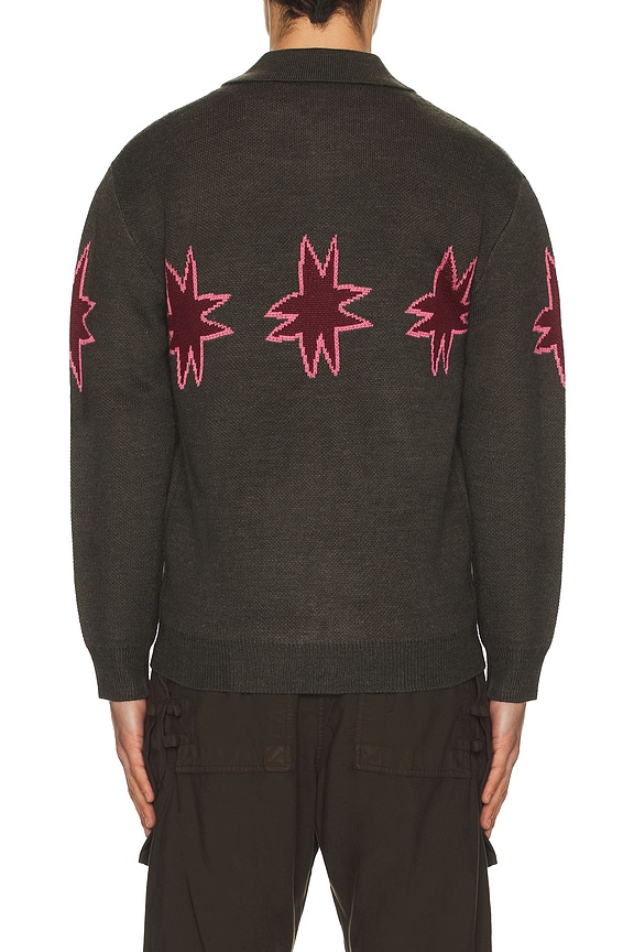 view 2 of 4 POLO MANCHES LONGUES KIKI ZIP KNIT in Graphite