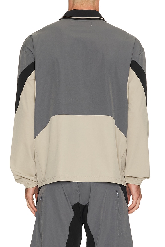 view 2 of 4 Machine Longsleeve Polo in Black