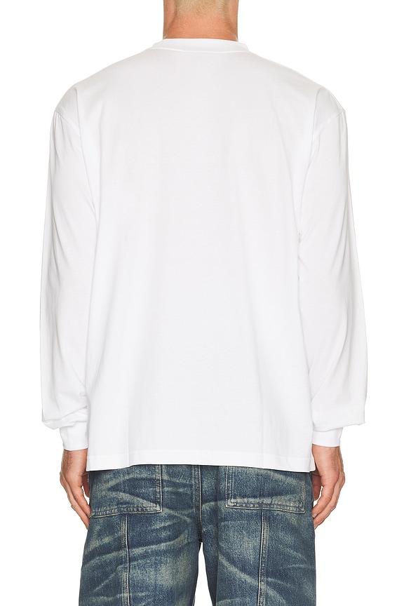 view 2 of 4 Obviously Longsleeve T-Shirt in White