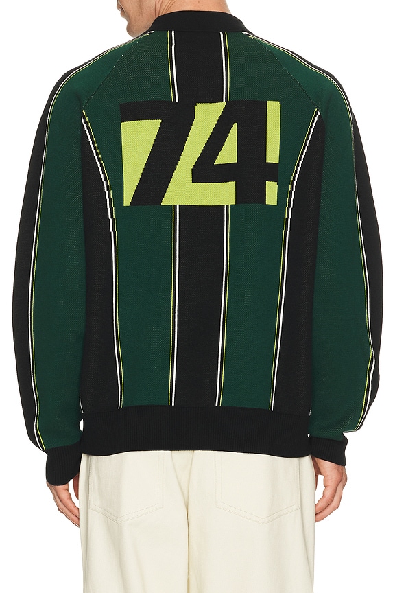 view 2 of 5 Knit Football Top in Green