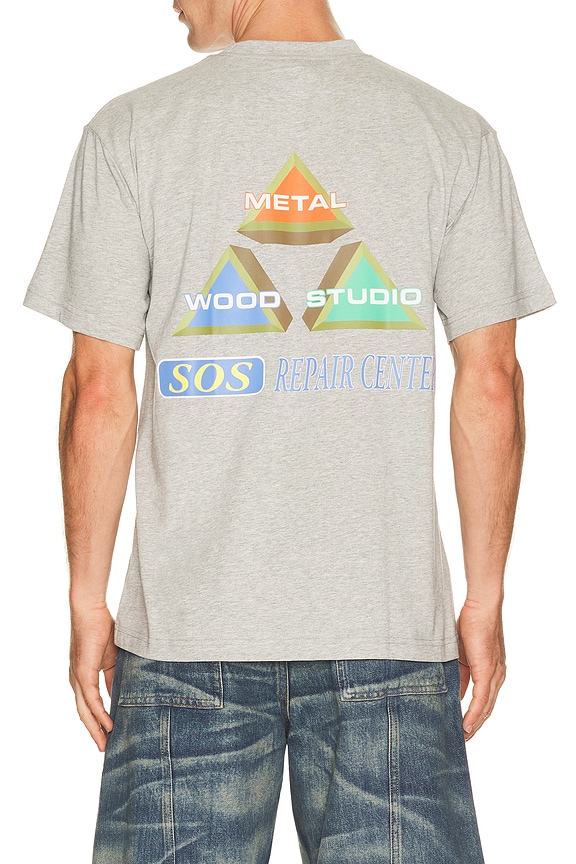 view 1 of 4 King Of The Greens T-Shirt in Heather Grey