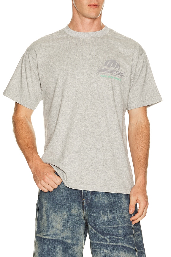 view 2 of 4 King Of The Greens T-Shirt in Heather Grey