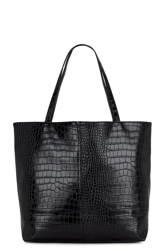 view 2 of 6 BOLSO TOTE METAL in Black