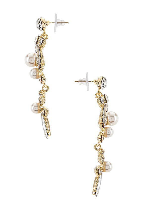 view 2 of 2 Celine Earrings in Gold