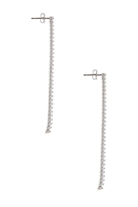 view 2 of 3 Margot Earrings in Silver