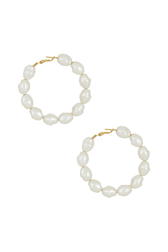 view 2 of 3 Riley Earrings in Gold