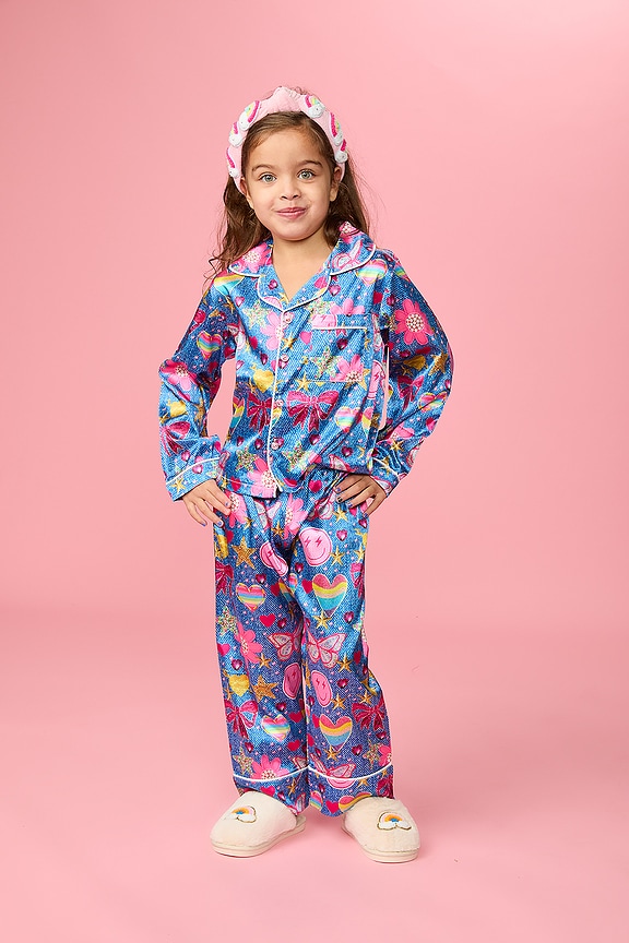 view 2 of 2 Kids Iconic Silky Set in Multi