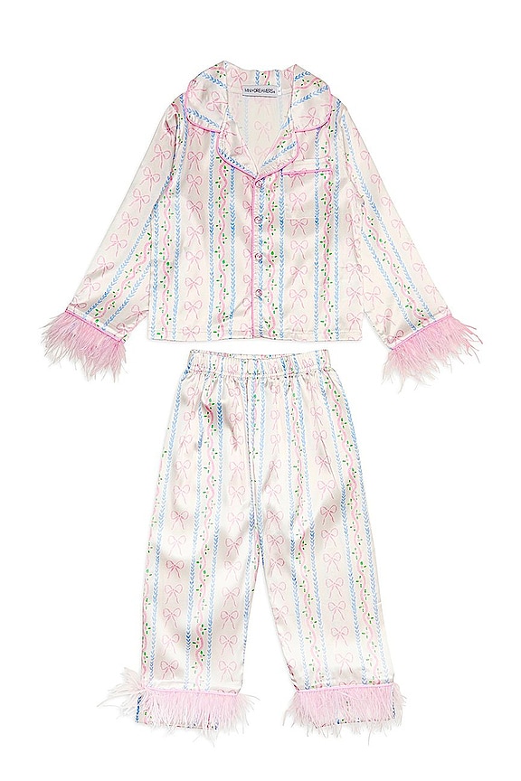 view 1 of 4 Kids All Tied Up Feather Set in Multi