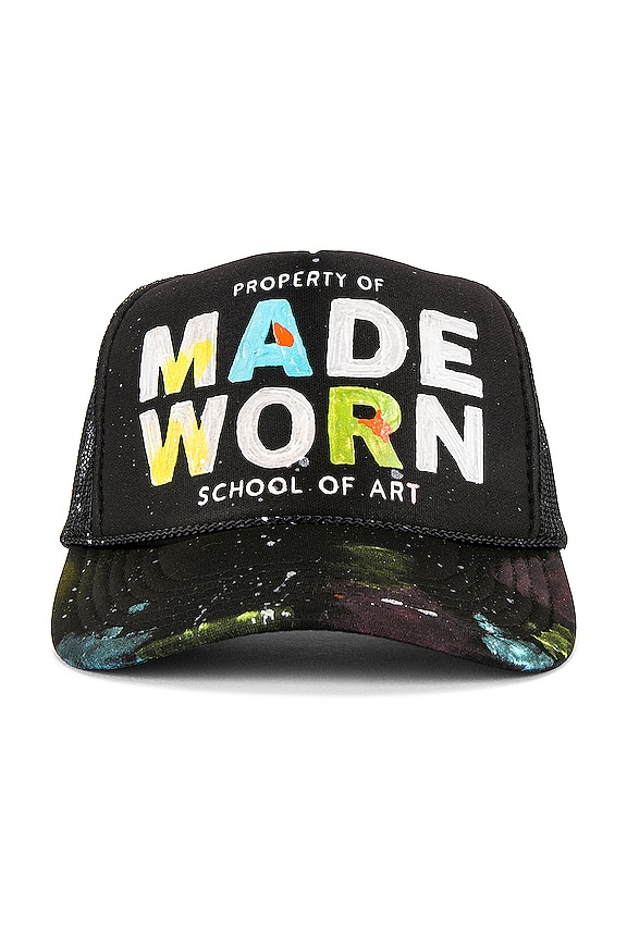 view 2 of 3 SCHOOL OF ART 트럭커 햇 in Black