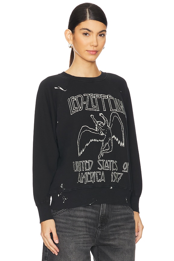 view 2 of 4 Led Zeppelin 1977 Sweatshirt in Coal
