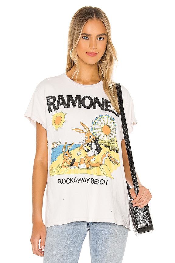 view 2 of 6 Ramones Rockaway Beach Tee in Off White