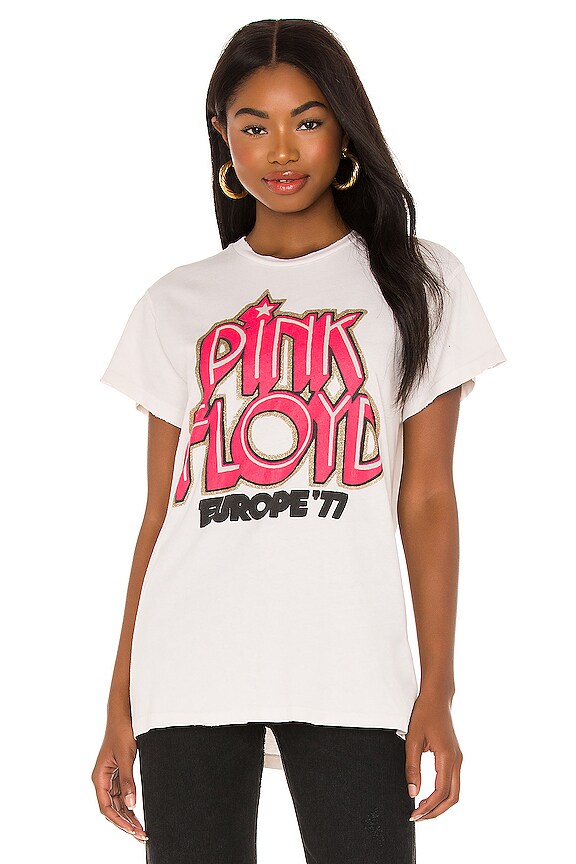 Madeworn Pink Floyd 1977 Tee in White | REVOLVE