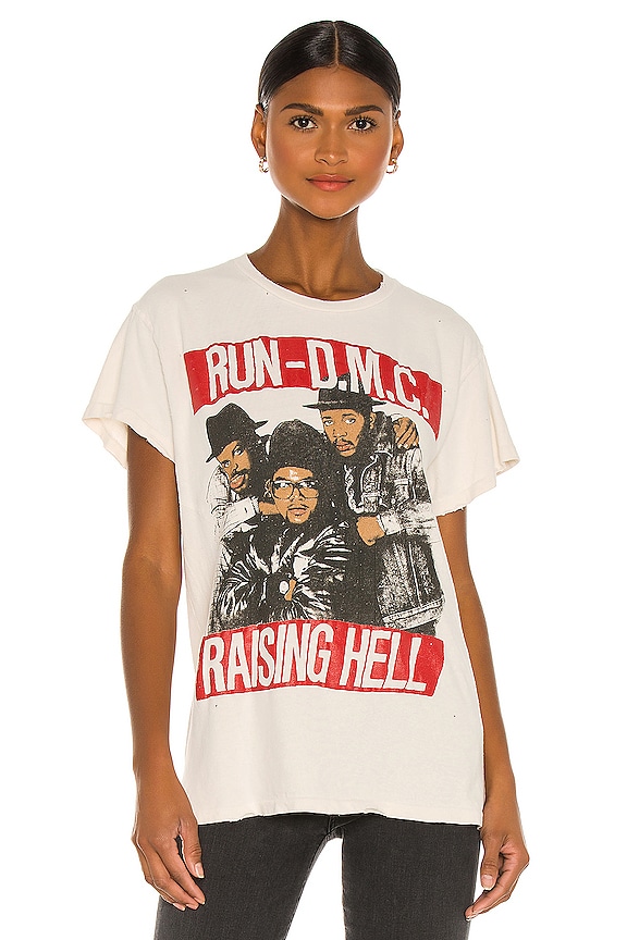 view 2 of 5 T-SHIRT GRAPHIQUE RUN DMC in White