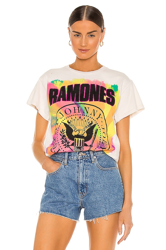 Madeworn Ramones Tee in White | REVOLVE