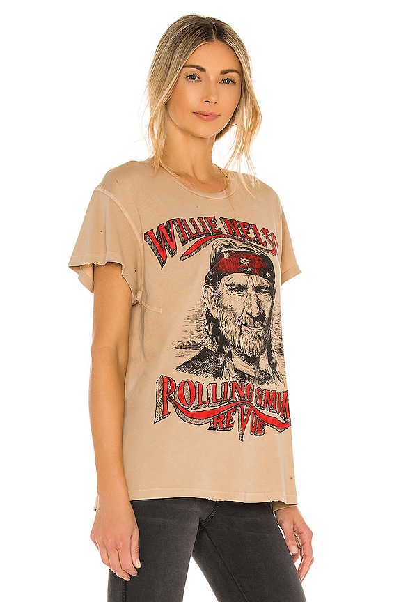 view 2 of 4 Willie Nelson Tee in Taupe