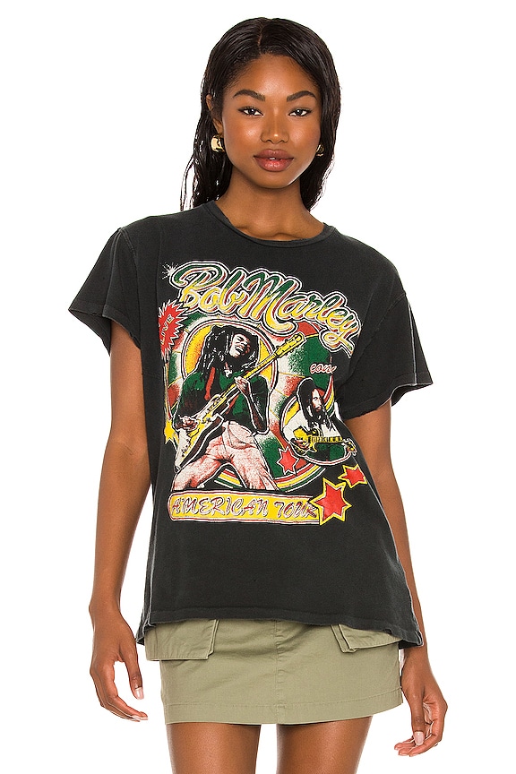 view 2 of 5 Bob Marley Tee in Black