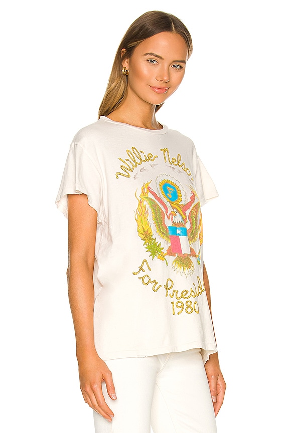 view 2 of 4 Willie Nelson Tee in Off White