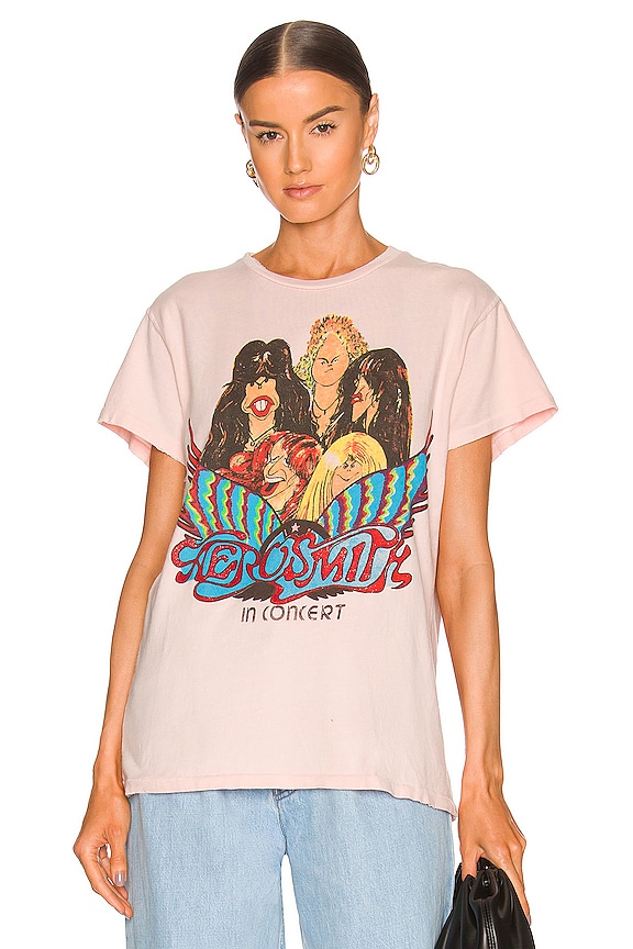 view 2 of 6 Aerosmith Tee in Pink