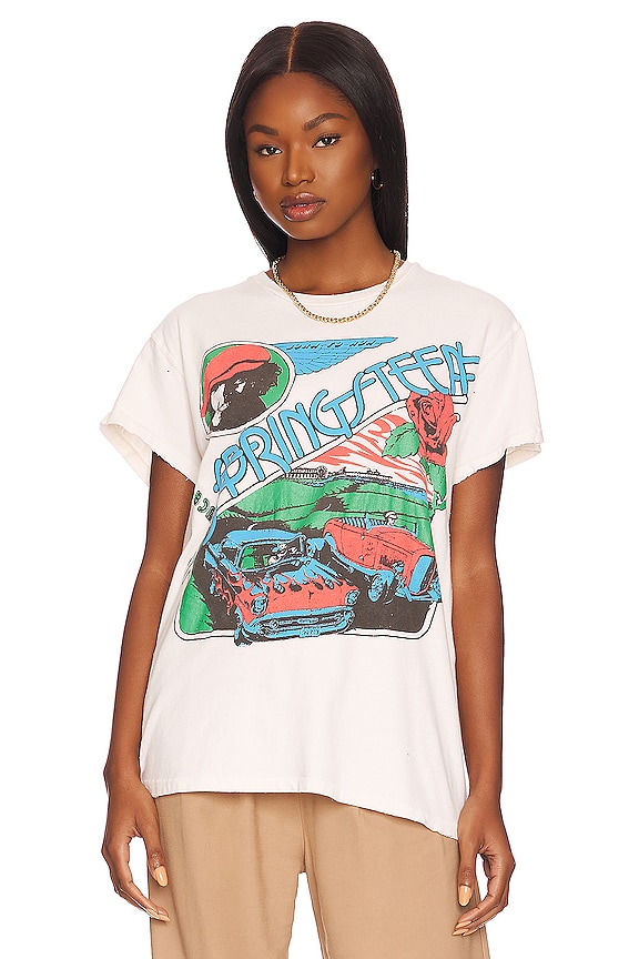 view 2 of 5 Bruce Springsteen Tee in Vintage White