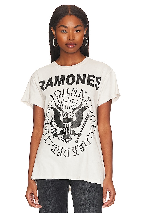 view 2 of 5 ФУТБОЛКА RAMONES in Vintage White