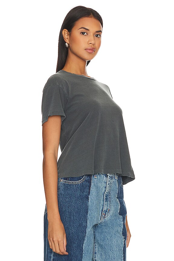 view 2 of 4 Crop Tee in Dusk