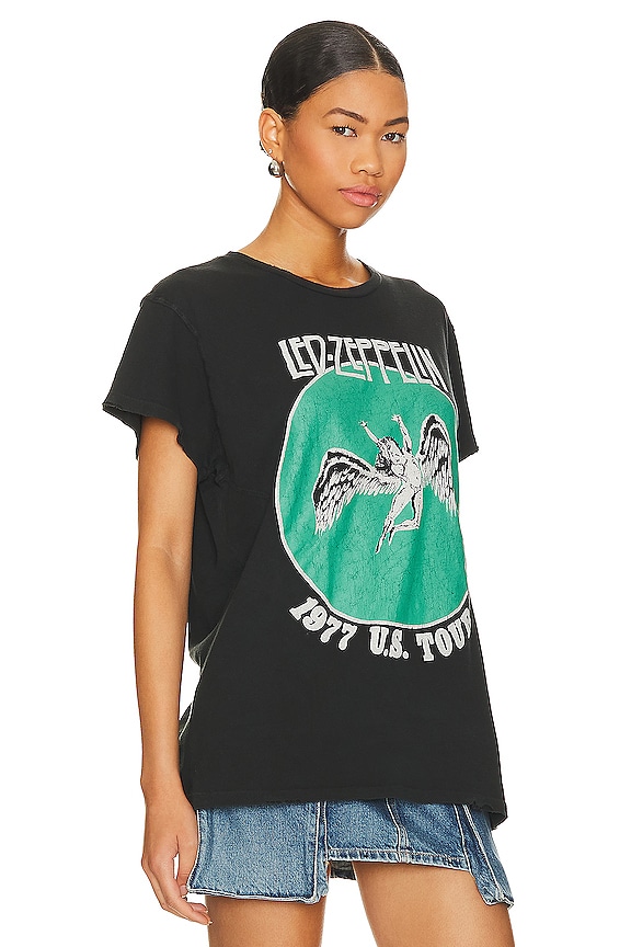view 2 of 4 LED ZIPPELIN 1978 クラシッククルーTシャツ in Coal Pigment
