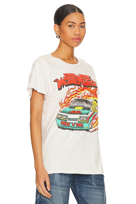 view 2 of 4 Rock N Roll Classic Crew Tee in Vintage White