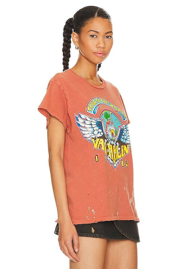 view 2 of 4 Van Halen Classic Crew Tee in Rust