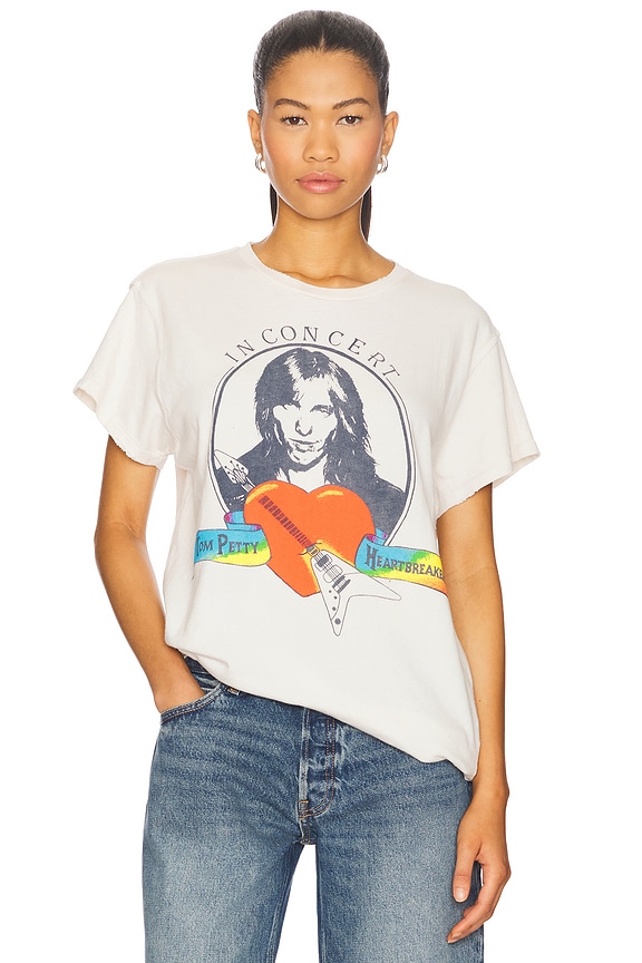 view 2 of 5 CAMISETA TOM PETTY in Vintage White