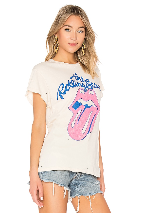 view 2 of 4 Rolling Stones Tee in Dirty White