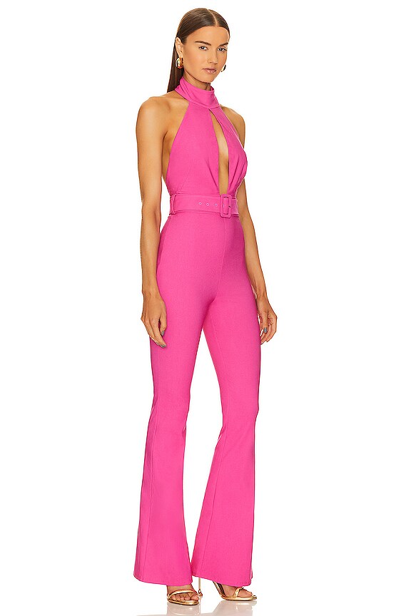 view 2 of 3 x REVOLVE Zadie Jumpsuit in Hot Pink