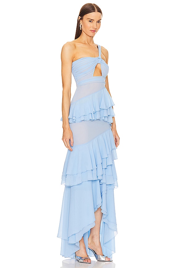 view 2 of 3 x REVOLVE Ariella Maxi Dress in Baby Blue