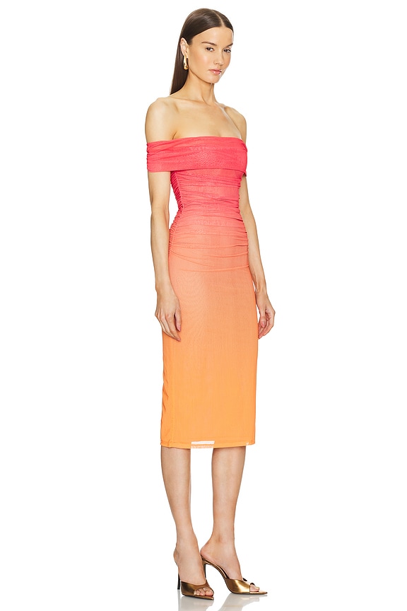view 2 of 3 x REVOLVE Sunset Midi Dress in Red Ombre