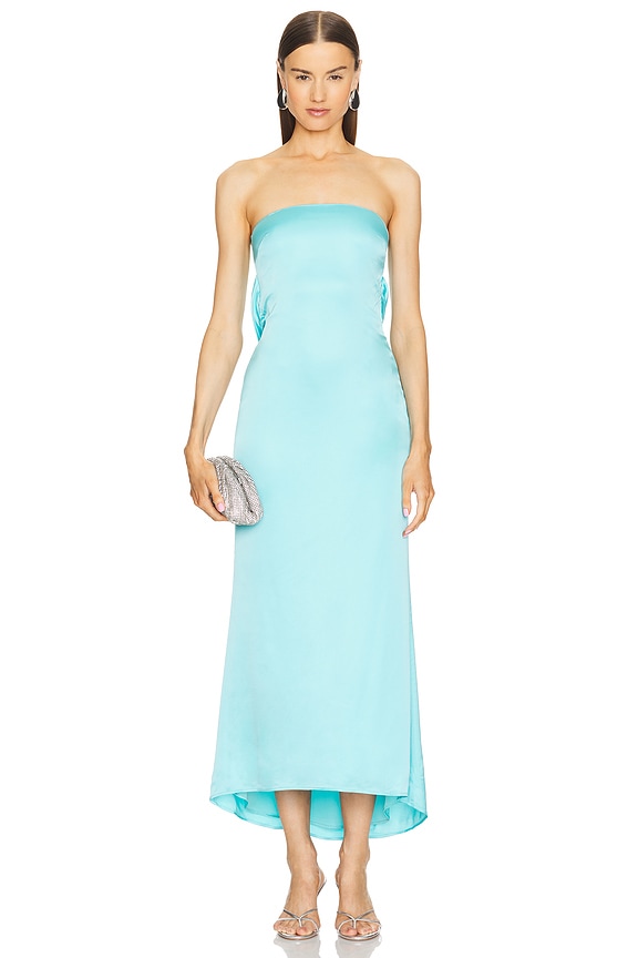 view 2 of 3 ПЛАТЬЕ PERLA in Aqua