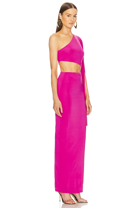 view 2 of 5 x REVOLVE Aaliyah Gown in Hot Pink