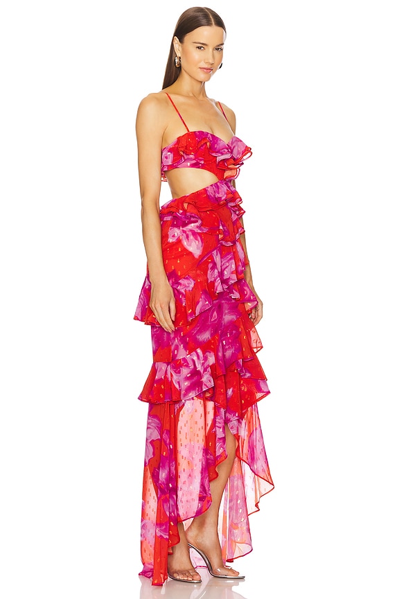 view 2 of 3 x REVOLVE Abby Gown in Pink Floral