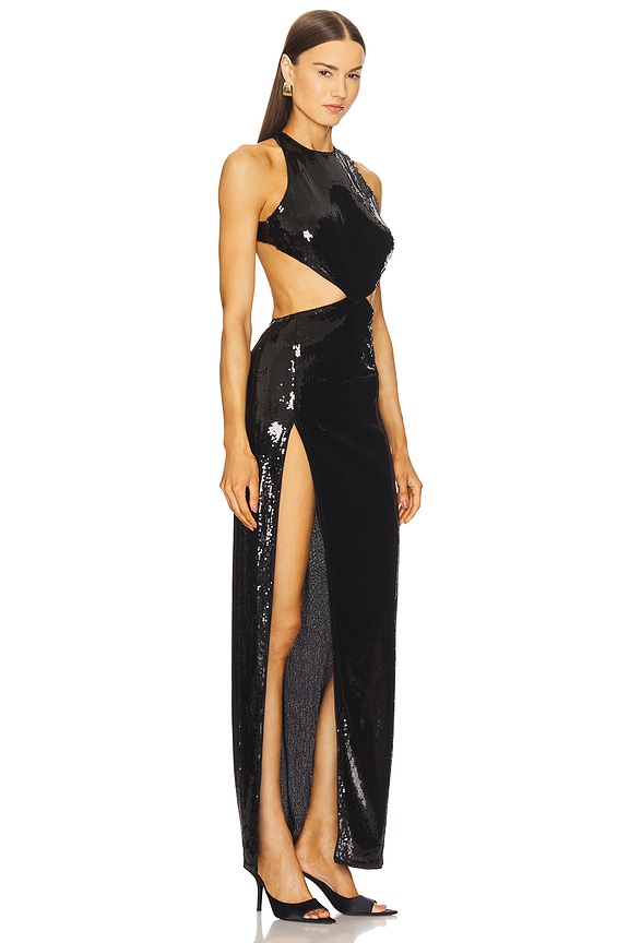 view 2 of 5 x REVOLVE Alethea Maxi Dress in Black